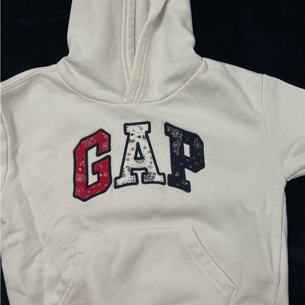GAP Kids white hoodie